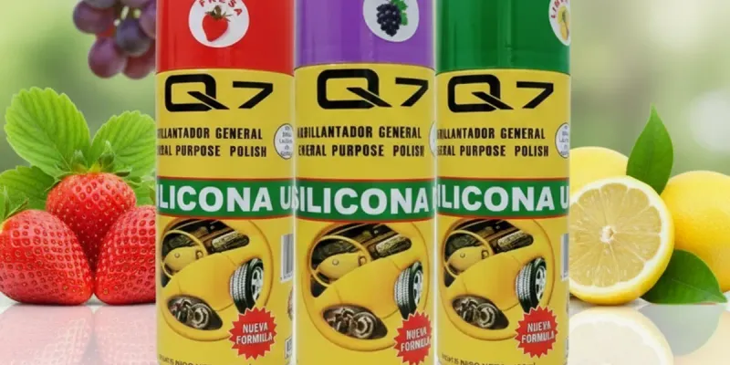 (5 USD) Spray Silicona abrillantadora