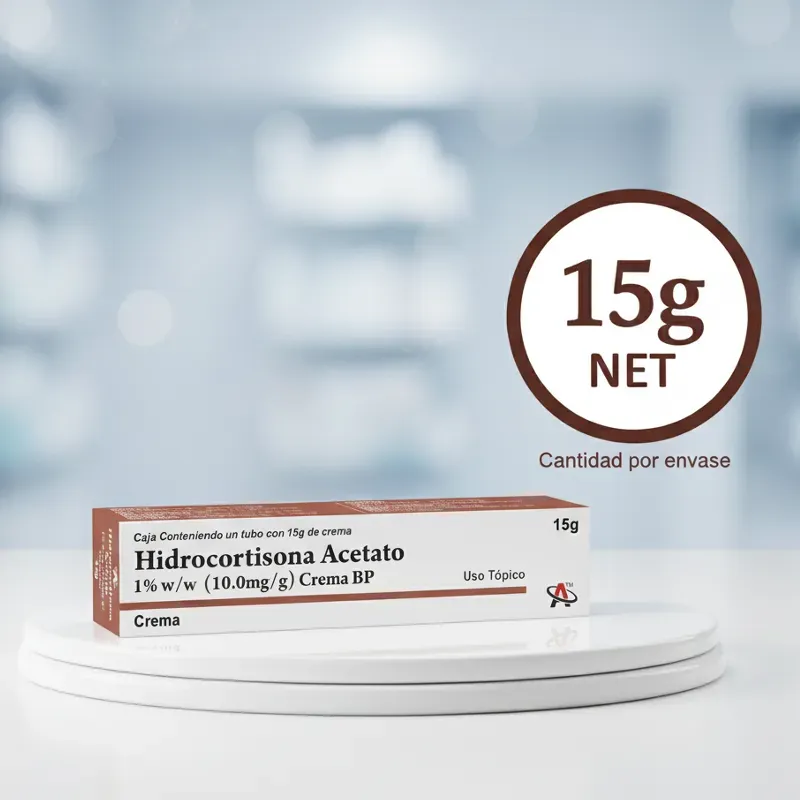 🧴 Acetato de hidrocortizona 15g 