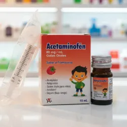 ACETOMINOFEN  SABOR FRAMBUESA 15ML (VENCE 12/27)