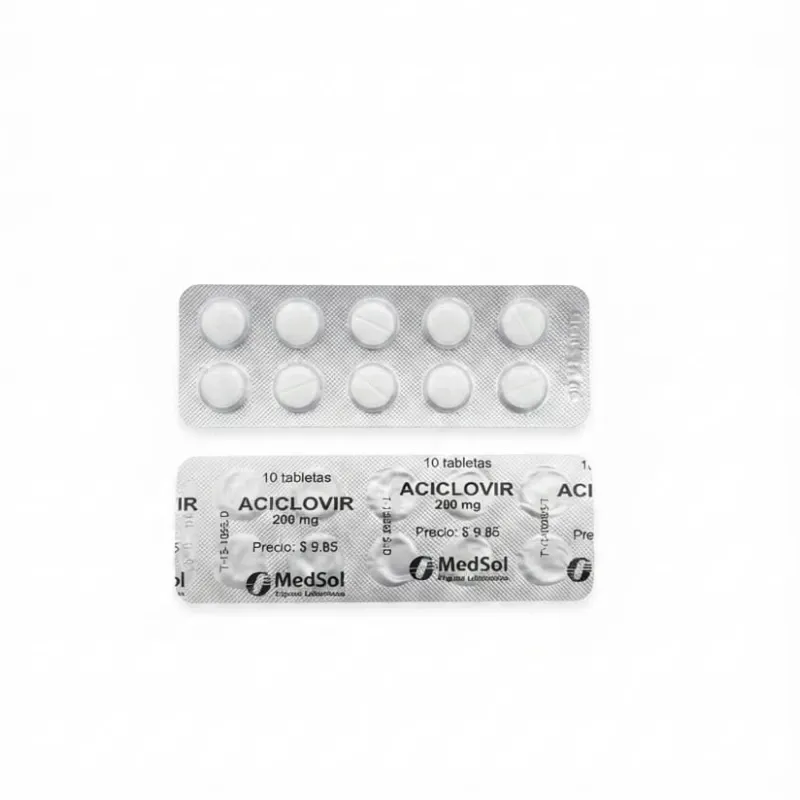 ACICLOVIR (200mg,10t)(VENCE 8_28)