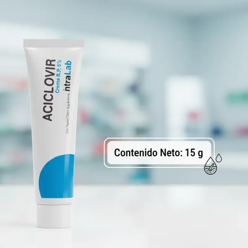 🧴Aciclovir( 5% ,15g )