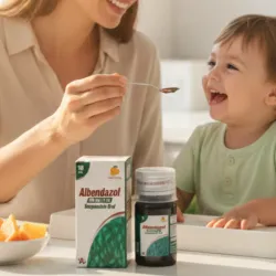 ALBENDAZOL SUSPENSION ORAL 10ML (VENCE 6/28)