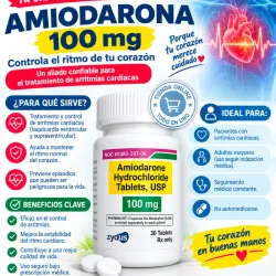 AMIODARONA 100mg 30t(VENCE 31/06/2027)