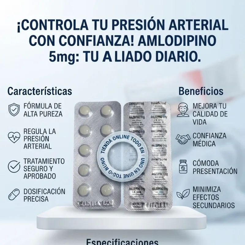 AMLODIPINO 10T 10MG(VENCE 12/28)