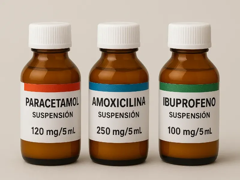 ANTIBIÓTICOS EN SUSPENSION 