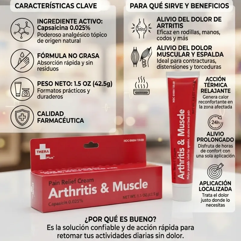 ARTHRITIS Y MUSCLE 42.5G (VENCE 2/28)