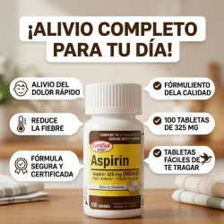ASPIRINA (100t,325mg) (VENCE 4-27)