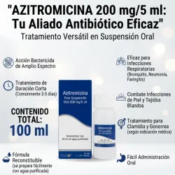 AZITROMICINA EN SUSPENSION 30 ML VENCE(7/28)