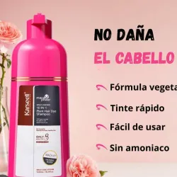 Tinte de cabello rapido con solo 1 lavado (karsell)(Solo color Plata)($15 usd)