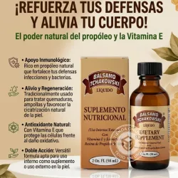 BÁLSAMO SHOSTAKOSKI 2Oz 58ml (USO EXTERNO E INTERNO)35USD