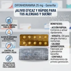 BENADRILINA 10 TB 25 MG VENCE 5/29
