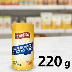 Bicarbonato de sodio puro (220g)