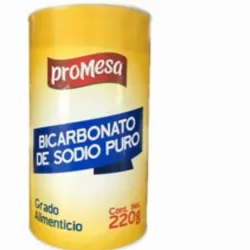 Bicarbonato de sodio puro (220g)