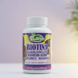 (BIOTINA) 500mg 100 cápsulas 