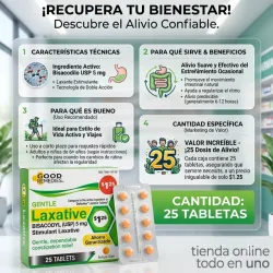 BISACODILO (5MG ,25T)(VENCE 3-26)