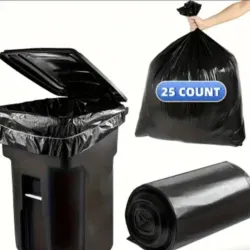 Bolsas negras de nailons grandes(25 bolsas)
