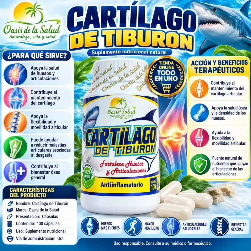 CARTILAGO DE TIBURON 100T(VENCE 12/30)