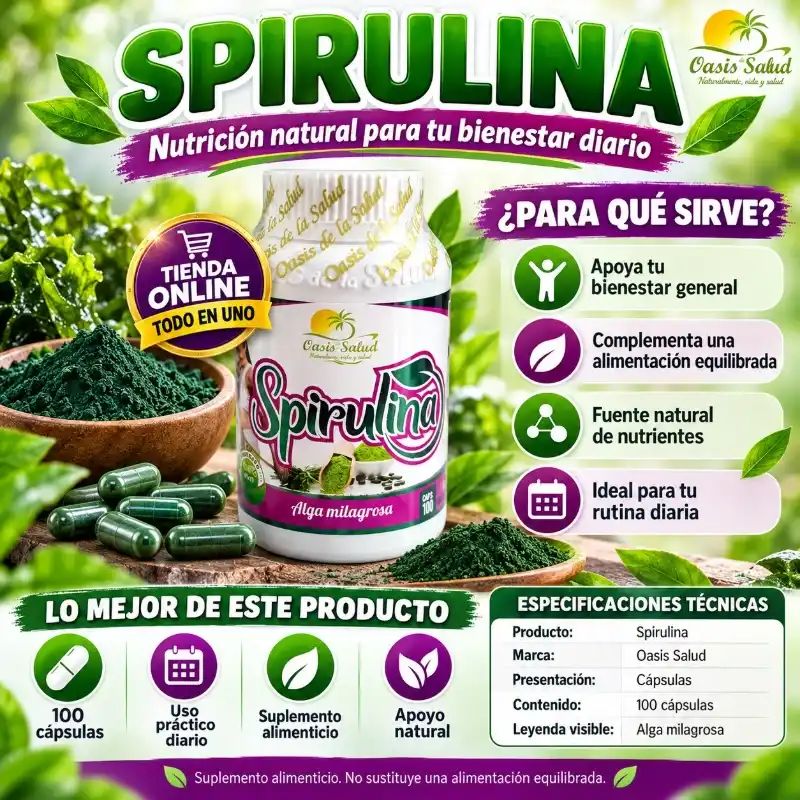 SPIRULINA 100T