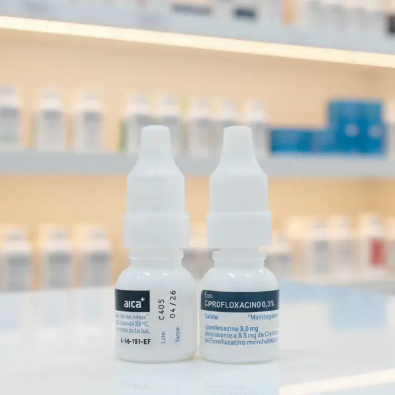 👁️ Ciprofloxacino colirio