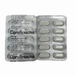 💊 Ciprofloxacino (10t 500 mg )