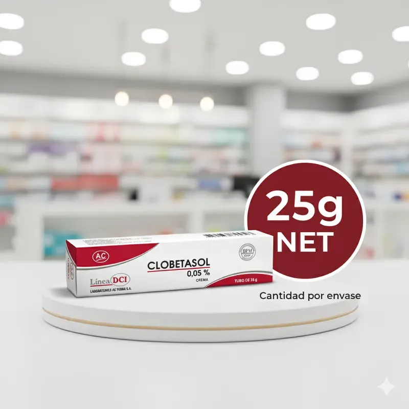 🧴Clobetazol en 👉 Ungüento (0,5% 25g)
