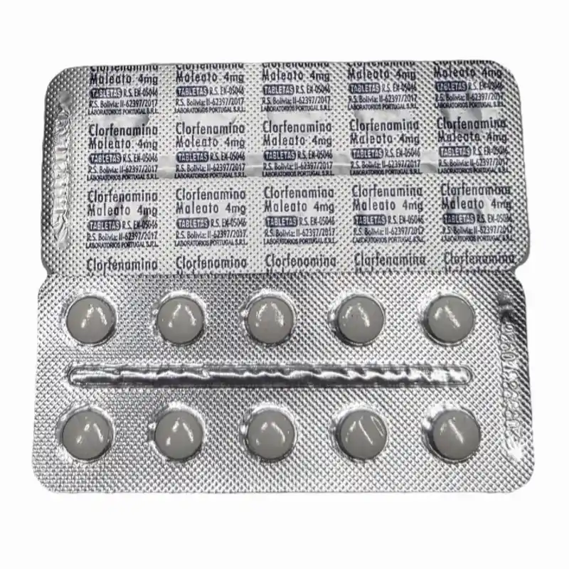 🤧Clorferamina (4mg ,10t)