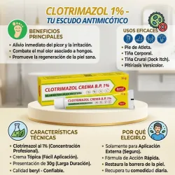 CLOTRIMAZOL EN POMADA 30g ( Vence 3/26)