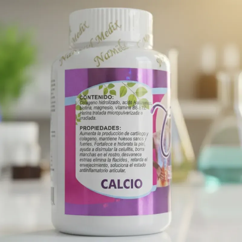 Colágeno 500mg,100 cápsulas 
