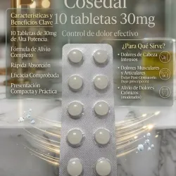 Cosedal 30 mg 10 tb