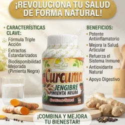 CURCUMA +GENJIGRE + PIMIEMTA NEGRA 100T