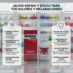 DICLOFENACO EN SUSPENSION 60ml (VENCE 7/28)