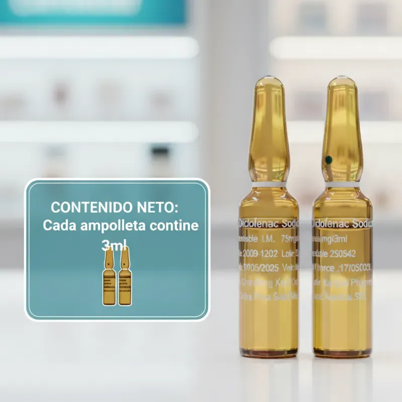 Diclofenaco Inyectable 600 c/u