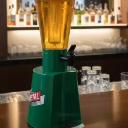 Dispensador de cerveza cristal