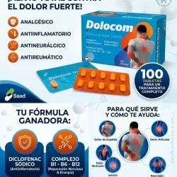 Dolocom(Diclofenaco sodico +B1+B6+B12)(vence 10/2029)
