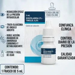 DORZOLAMIDA y TIMOLOL VENCE(8/2027)