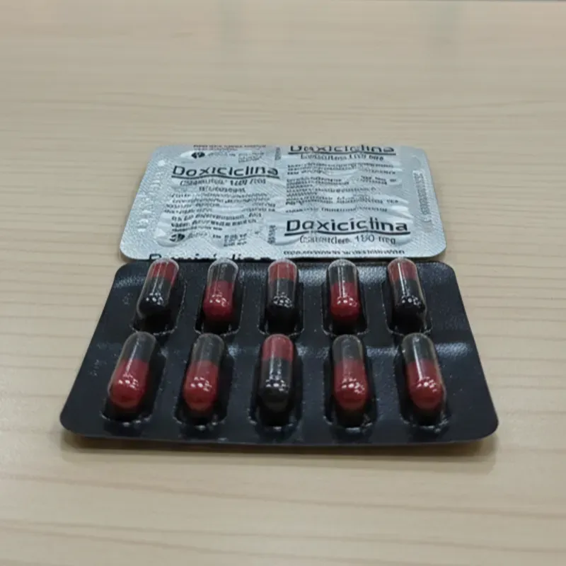 DOXICICLINA 10 CAPSULAS 100MG (VENCE 7/27)