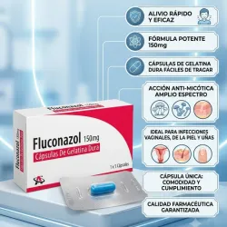 FLUCONAZOL (DOSIS UNICA 150MG) (VENCE 12-26)