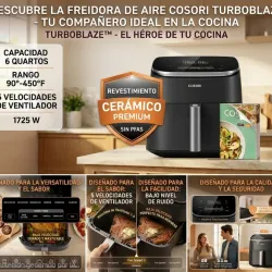 Freidora grande marca cosori