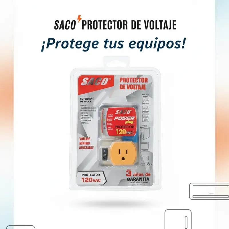 Protector de voltaje 120v