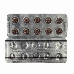 Fumarato ferroso(300mg,10t)