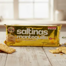 GALLETAS SALTINAS MANTEQUILLA