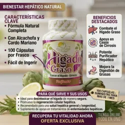 Higado graso (100 cápsulas)(VENCE 12-29)
