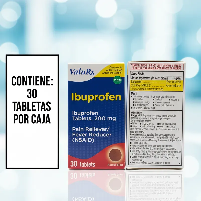 Ibuprofeno (pomo 200mg,30t)1500$