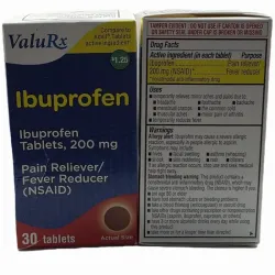 Ibuprofeno (pomo 200mg,30t)1500$