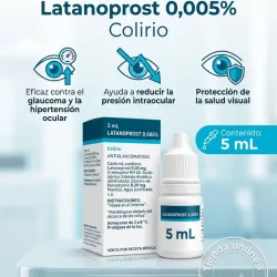 LATANOPROST COLIRIO 5ML 0,005%(VENCE 11/28)