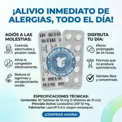🤧 LORATADINA (10T 10MG)(VENCE 12-26)