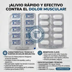METOCARBAMOL 750MG 10T ( VENCE 03/29)