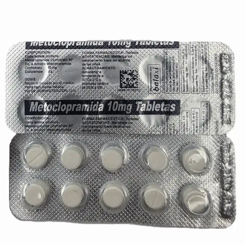 Metoclopramida (100,10t)