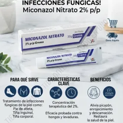 MICONAZOL NITRATO CREMA 30 G VENCE 5/2028