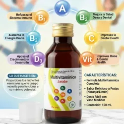 MULTIVITAMINAS JARABE 120 ML